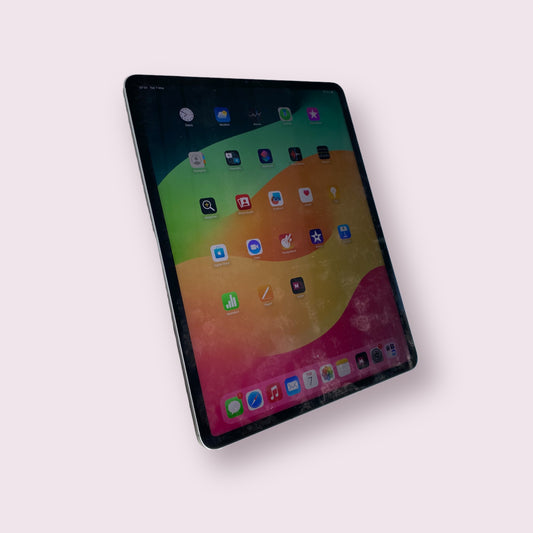 Apple iPad Pro 12.9" 2022 6 6th Generation 128GB WIFI & 5G Silver - Unlocked - Grade A