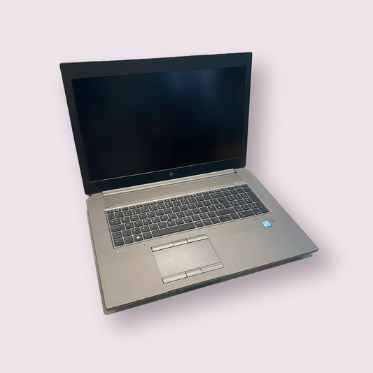 HP ZBook 17 V6 17.3" Windows 11 Laptop 32GB DDR4 RAM NvidIntel Core I7-9850H @2.5GHz Quadro GTX 3000 256GB SSD - Grade A