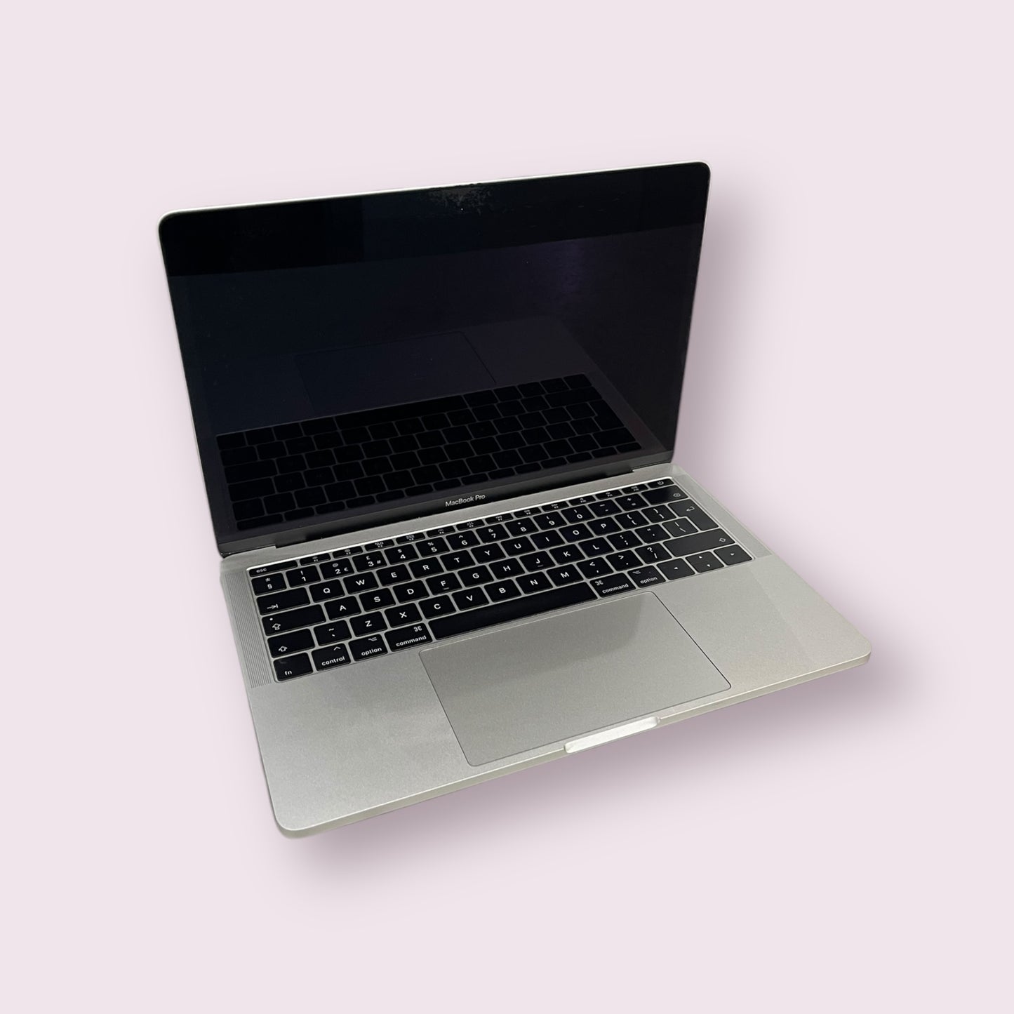 Apple Macbook pro 13" retina A1708 2017 Silver - 8GB RAM, i5 @ 2.0GHz 128GB SSD Mac OS Ventura - Grade B