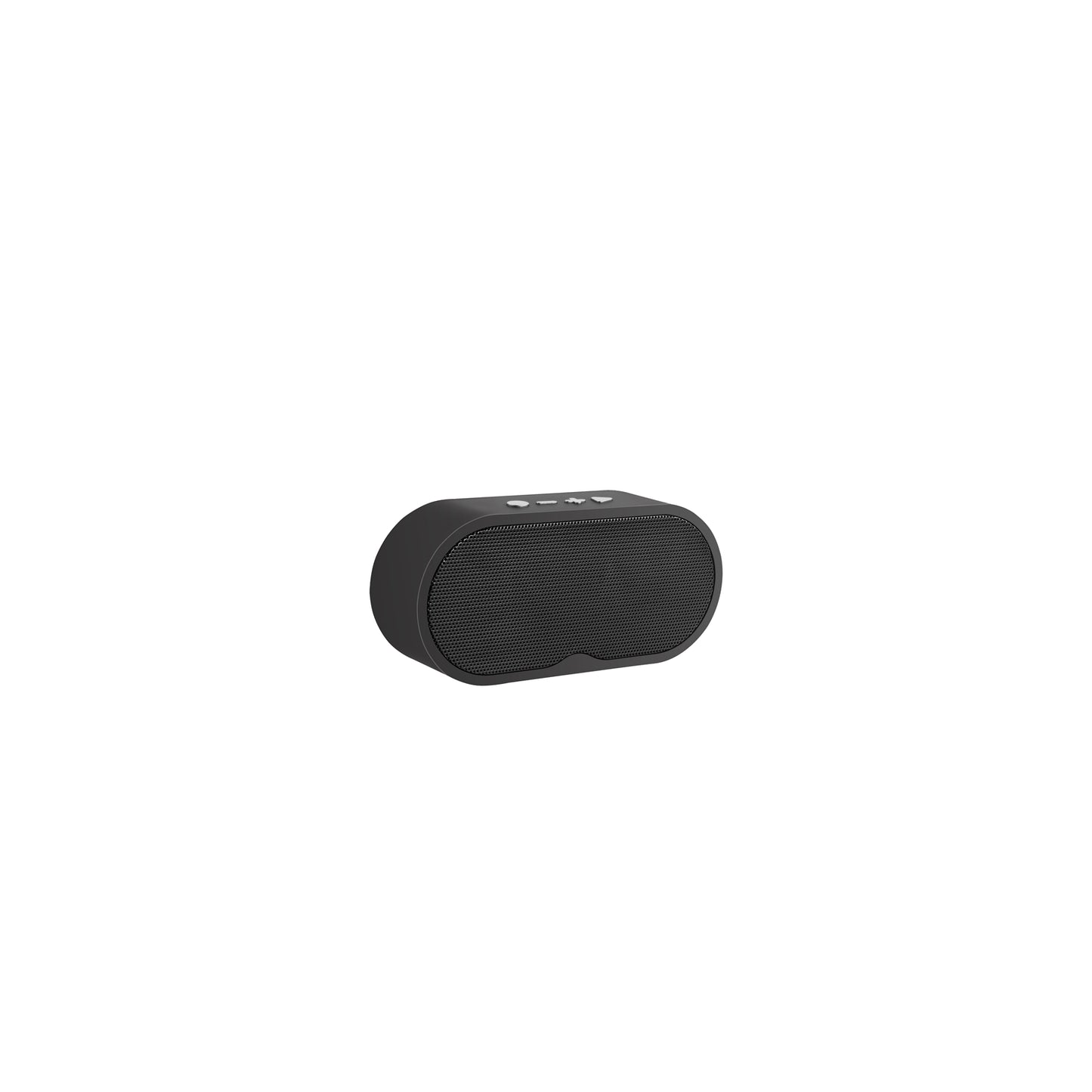Prevo F3 Portable Wireless TWS Rechargeable Speaker with Bluetooth, SD card compatibility up to 32GB, FM Radio, Hands-Free Calling, 5W, Black