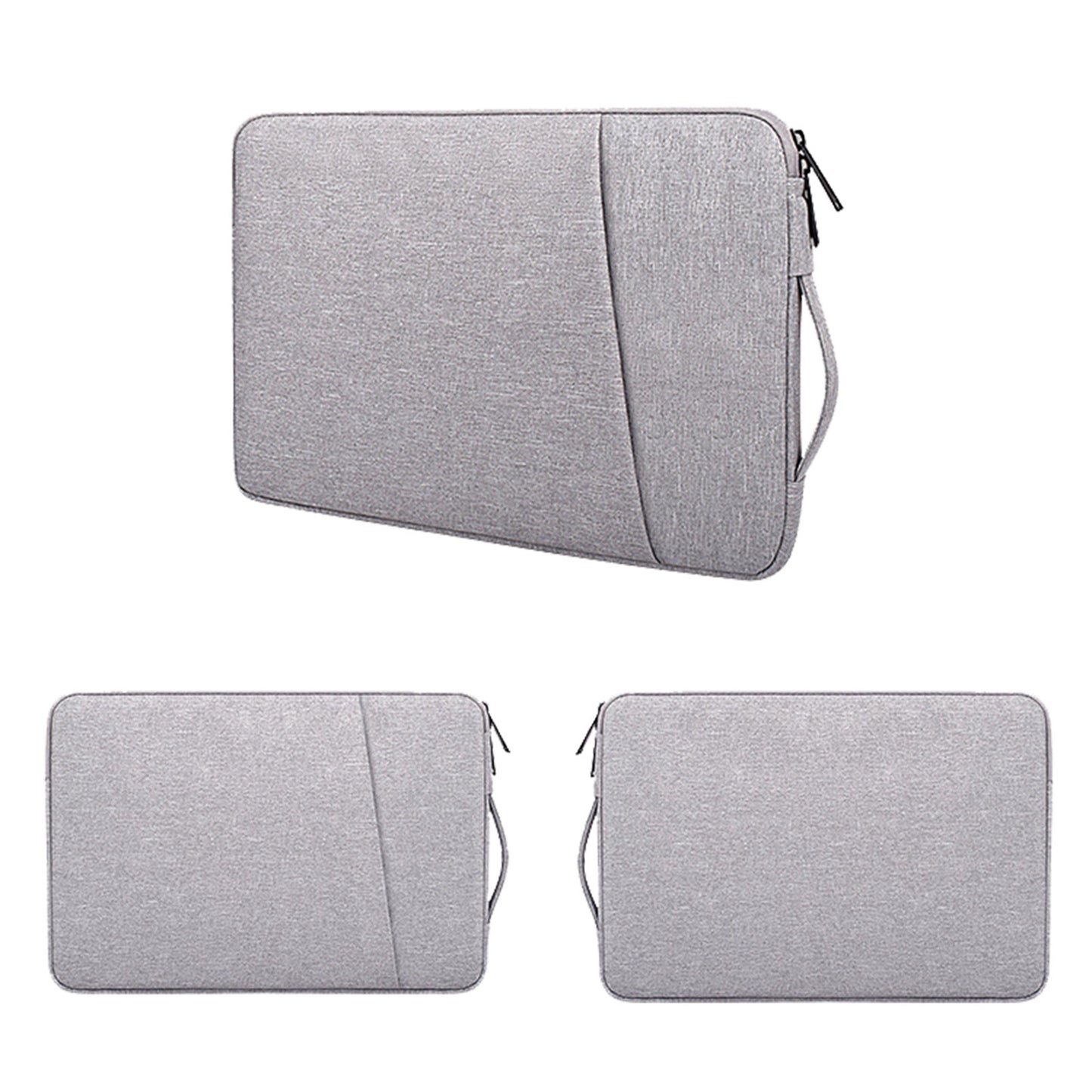 Prevo 14 Inch Laptop Sleeve, Side Pocket, Cushioned Lining