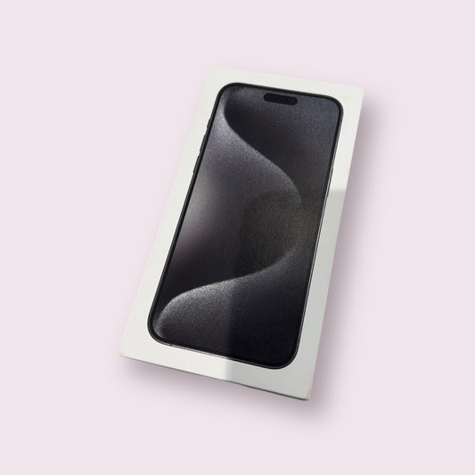 Apple iPhone 15 Pro Max 256GB Black Titanium - Unlocked - Grade B