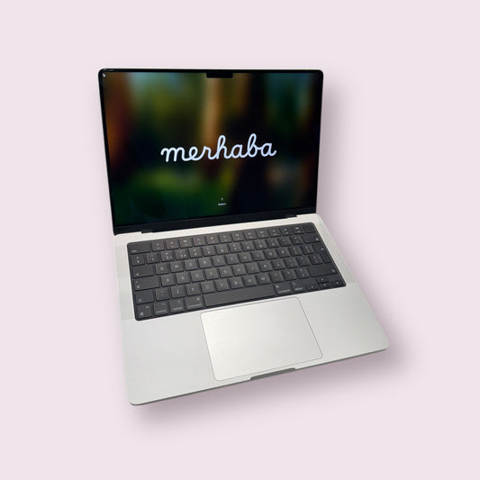 Apple Macbook Pro 14" M3 Pro 2023 A2992 - M3 Pro, 18GB RAM, 1TB SSD, Mac OS Sequoia - Silver - Grade A