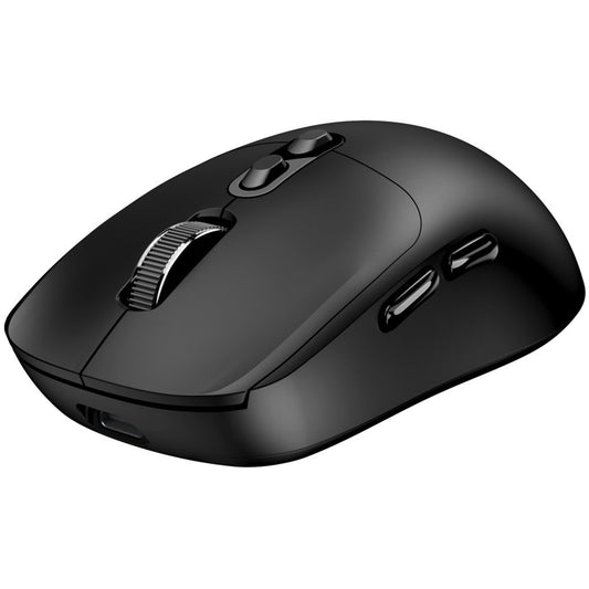 Genius AI Copilot Wireless Bluetooth Silent Mouse, Blutooth & 2.4 GHz, Adjustable DPI levels up to 16000 DPI, 7 Button with Scroll Wheel, Black