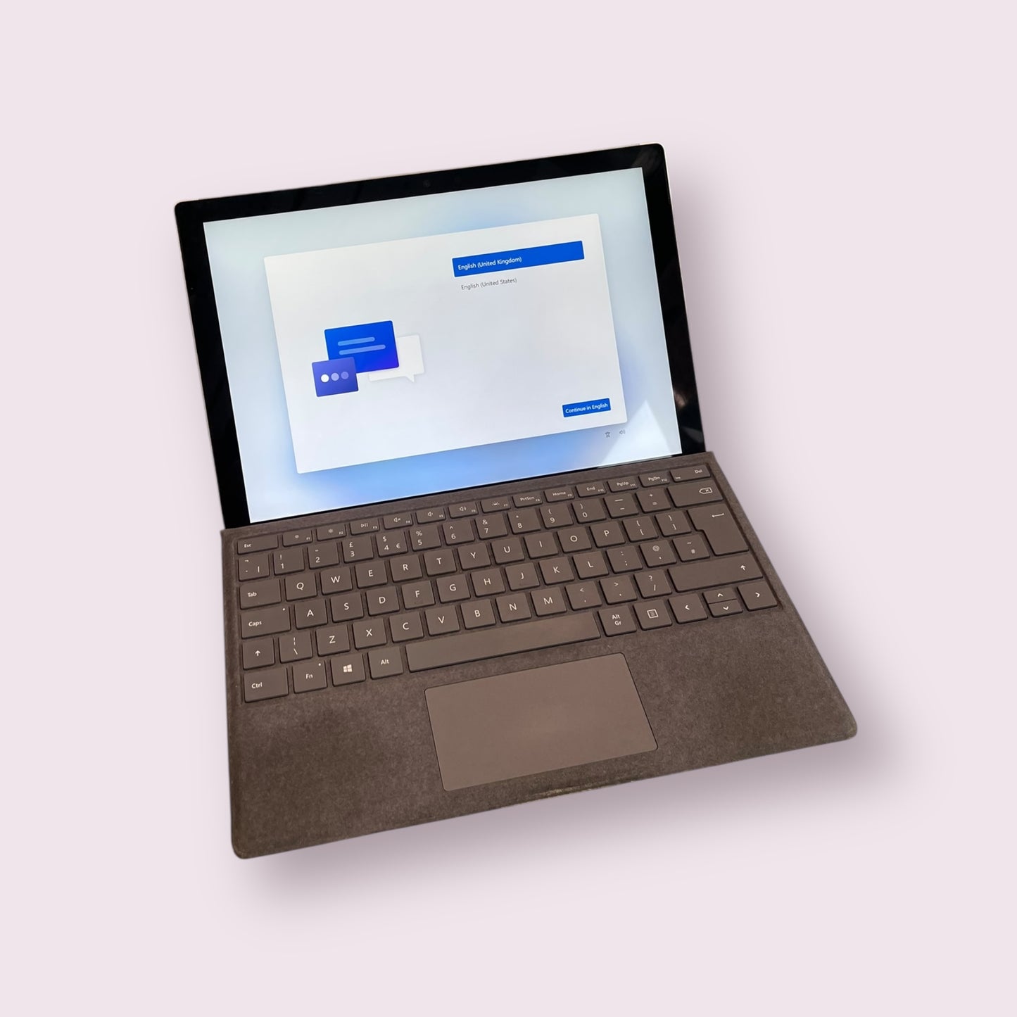 Microsoft Surface Pro 7 12.3" i5 8GB 128GB Windows 11 Pro touch screen Tablet Silver With Keyboard - Grade B