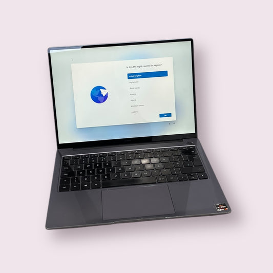 Huawei Matebook D 14 2020 14" Windows 11 Laptop, Ryzen 5, 8GB RAM, 256GB SSD - Grade C