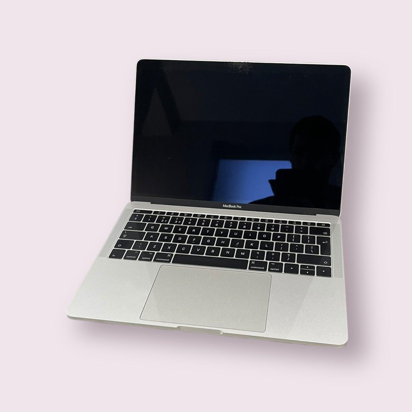 Apple Macbook pro 13" retina A1708 2017 Silver - 8GB RAM, i5 @ 2.0GHz 128GB SSD Mac OS Ventura - Grade B