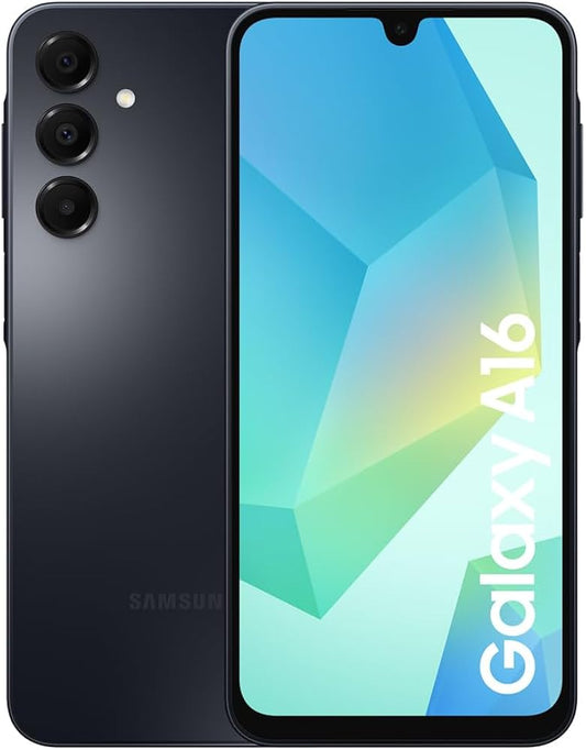 Samsung Galaxy A16 4G A165F/DS 128GB Dual Sim Blue Black smartphone - Unlocked - BRAND NEW