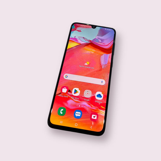 Samsung Galaxy A70 A7905FN/DS 128gb Blue Dual Sim Android Smartphone - Unlocked - Grade B