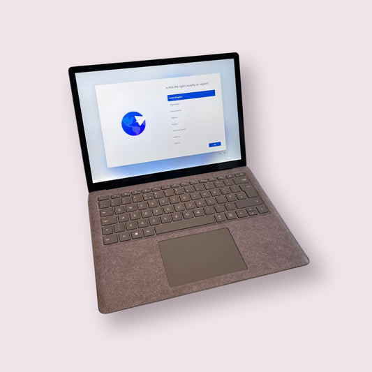 Microsoft Surface Laptop 3 13" Intel Core I5 10th Gen Laptop, 13 Inch Full touchscreen HD 1080p Screen, 8GB RAM, 128GB SSD, Windows 11 - Grade B