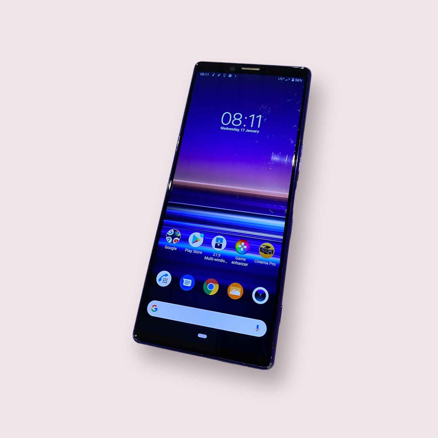 Sony Xperia 1 128GB J8110 Android Smartphone Purple - Unlocked - Grade B