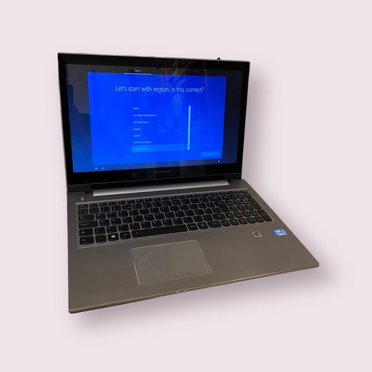 Lenovo 15.6" Windows 10 Laptop Ideapad Z500 touch screen Intel I5 3rd Gen, 240GB SSD 8GB Ram - Grade B