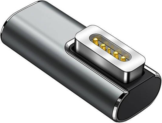 Type-C Female to MagSafe Magnetic USB PD 140W PD Fast Charging Adapter Connector Female to Magsafe for Macbook Air/Pro