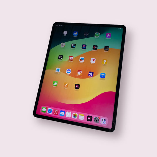 Apple iPad Pro 12.9" 2022 6 6th Generation 128GB WIFI & 5G Silver - Unlocked - Grade A