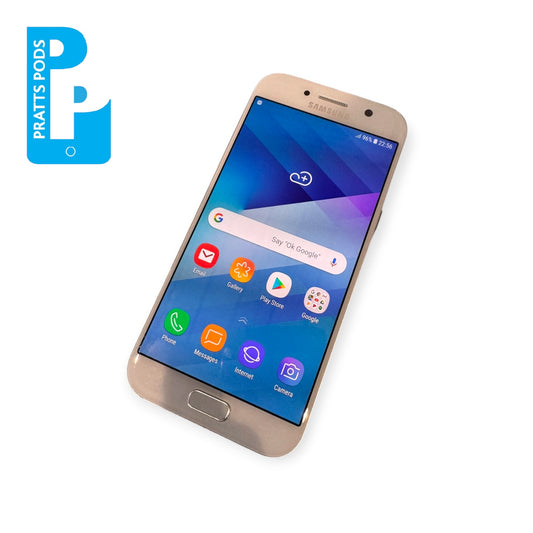 Samsung Galaxy A5 6 A520 32gb Blue Mist Dual Sim Android Smartphone - Unlocked - Grade B