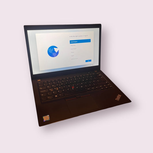 Lenovo ThinkPad T480s Intel Core I5 8th Gen Laptop, 14 Inch Full HD 1080p Screen, 8GB RAM, 256GB SSD, Windows 11 - Grade B