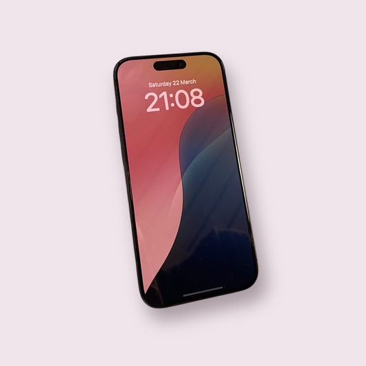 Apple iPhone 15 Pro 256GB Black Titanium - Unlocked - Grade B