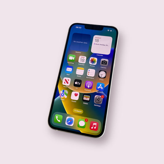 Apple iPhone 13 128GB White - Unlocked - Grade B