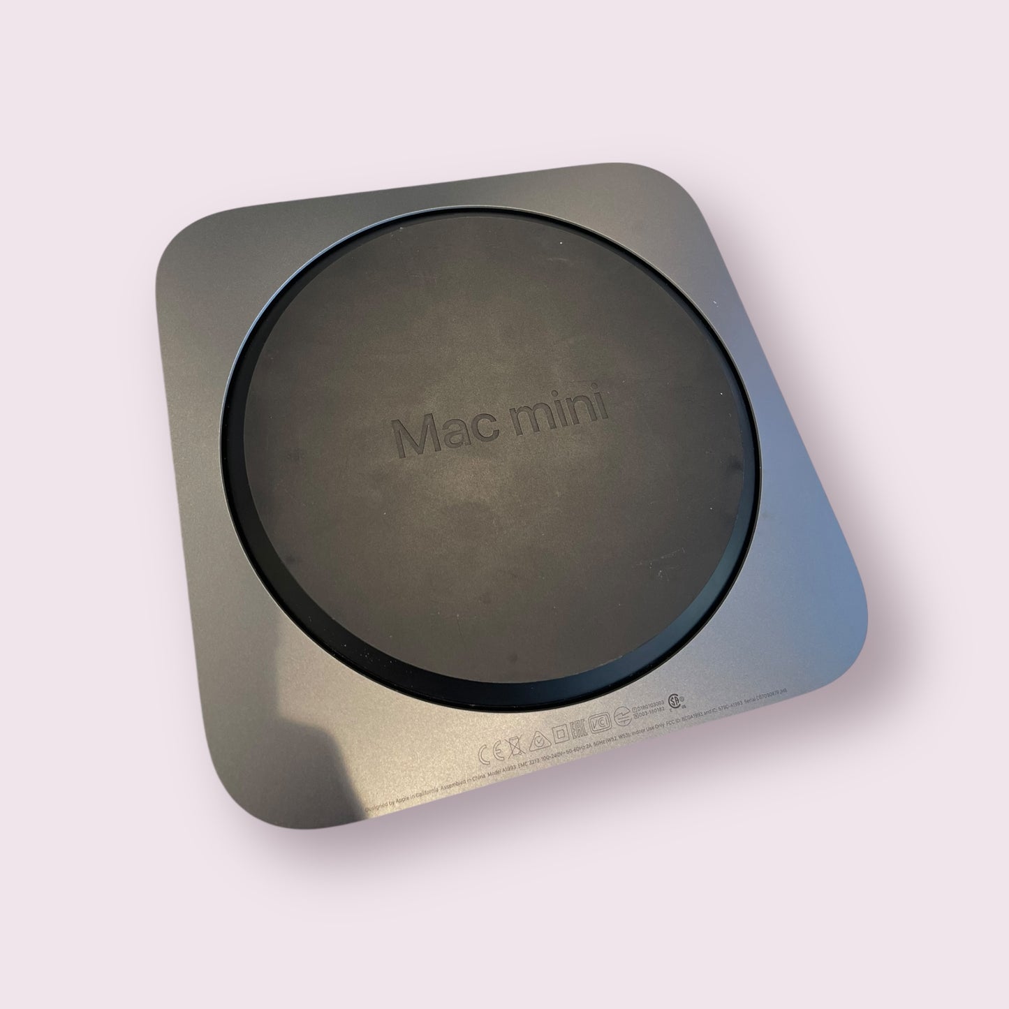 Apple Mac mini 9th Gen A2348 (EMC 3569) 2020 - M1 CPU, 8GB RAM, 256GB SSD, Mac OS Sequoia - Space Grey - Grade B