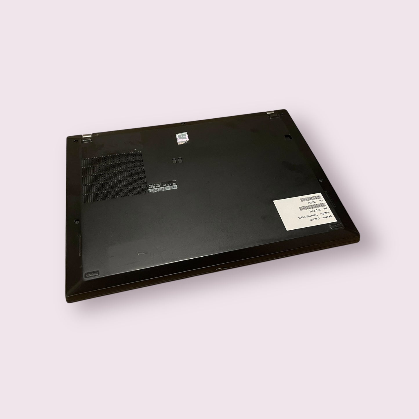 Lenovo ThinkPad T490s Intel Core I5 8th Gen Laptop, 14 Inch Full HD 1080p Screen, 8GB RAM, 256GB SSD, Windows 11 - Grade B