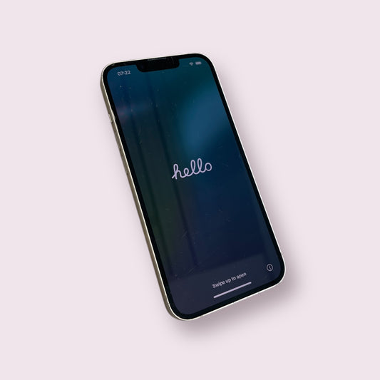 Apple iPhone 14 128GB White - Unlocked - Grade C