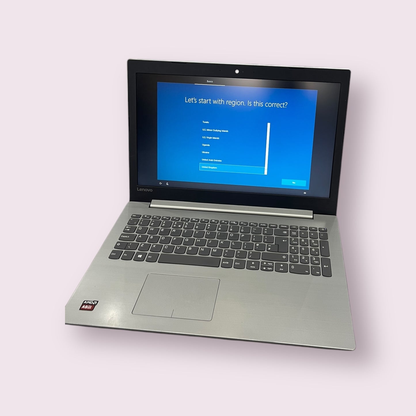 Lenovo IdeaPad 320-15AST 15.6" Windows 10 Laptop AMD A9 7th, 1TB HDD, 4GB Ram - Grade B