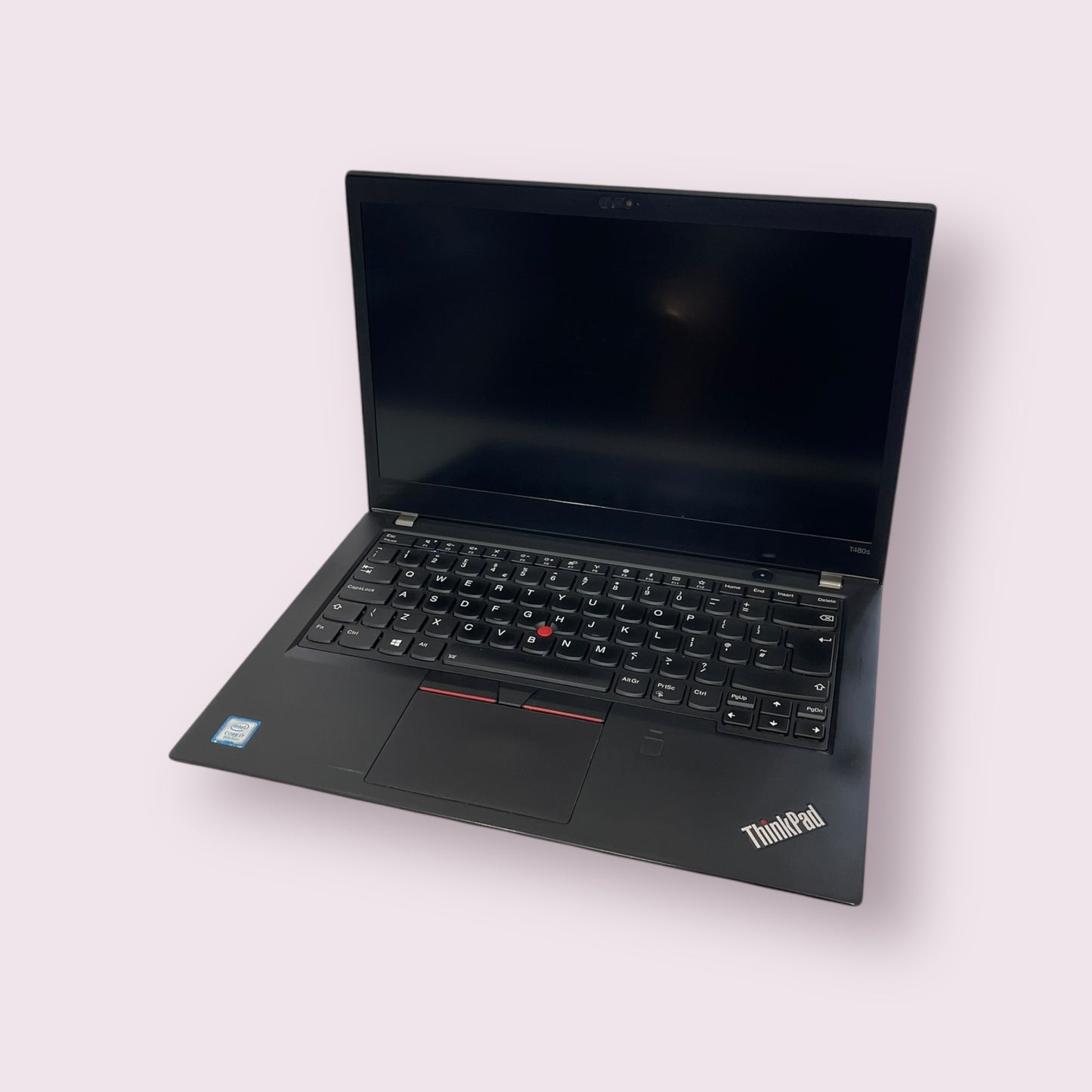 Lenovo ThinkPad T480s Intel Core I5 8th Gen Laptop, 14 Inch Full HD 1080p Screen, 16GB RAM, 256GB SSD, Windows 11 - Grade B