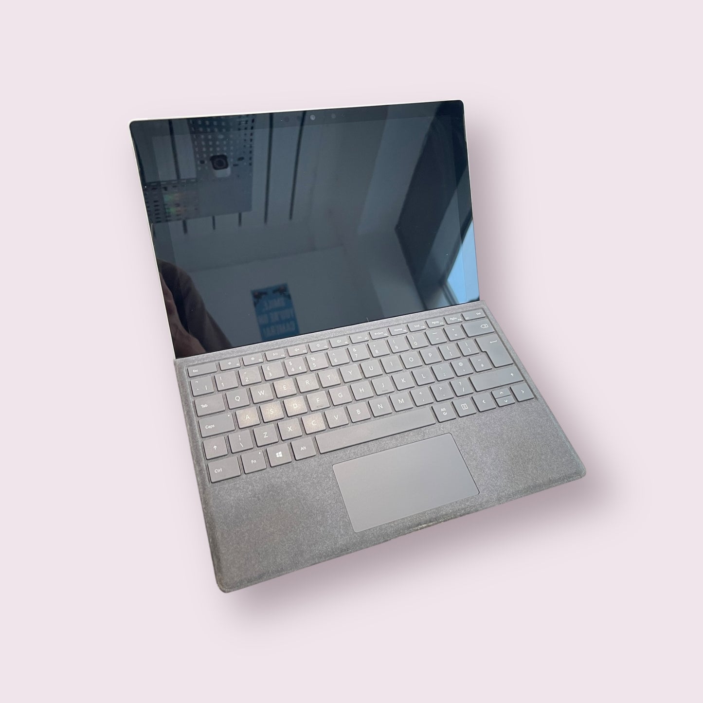 Microsoft Surface Pro 7 12.3" i5 8GB 128GB Windows 11 Pro touch screen Tablet Silver With Keyboard - Grade B