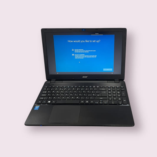 Acer TravelMate P256 15.6" Windows 10 Laptop i3 4th, 500GB SSD, 4GB Ram - Grade B