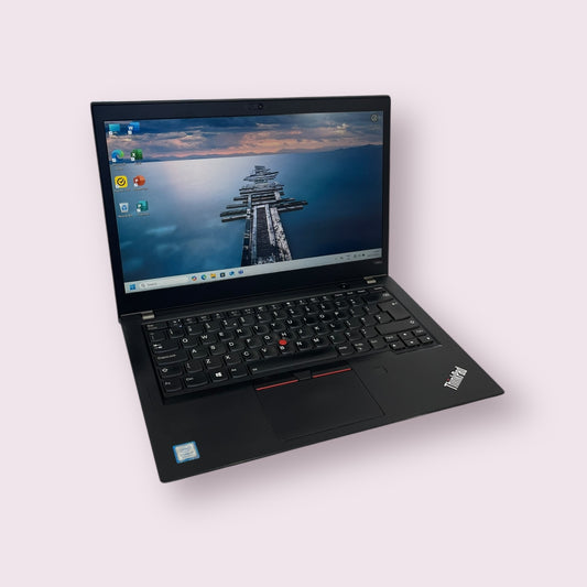 Lenovo ThinkPad T480s Intel Core I5 8th Gen Laptop, 14 Inch Full HD 1080p Screen, 16GB RAM, 256GB SSD, Windows 11 - Grade B