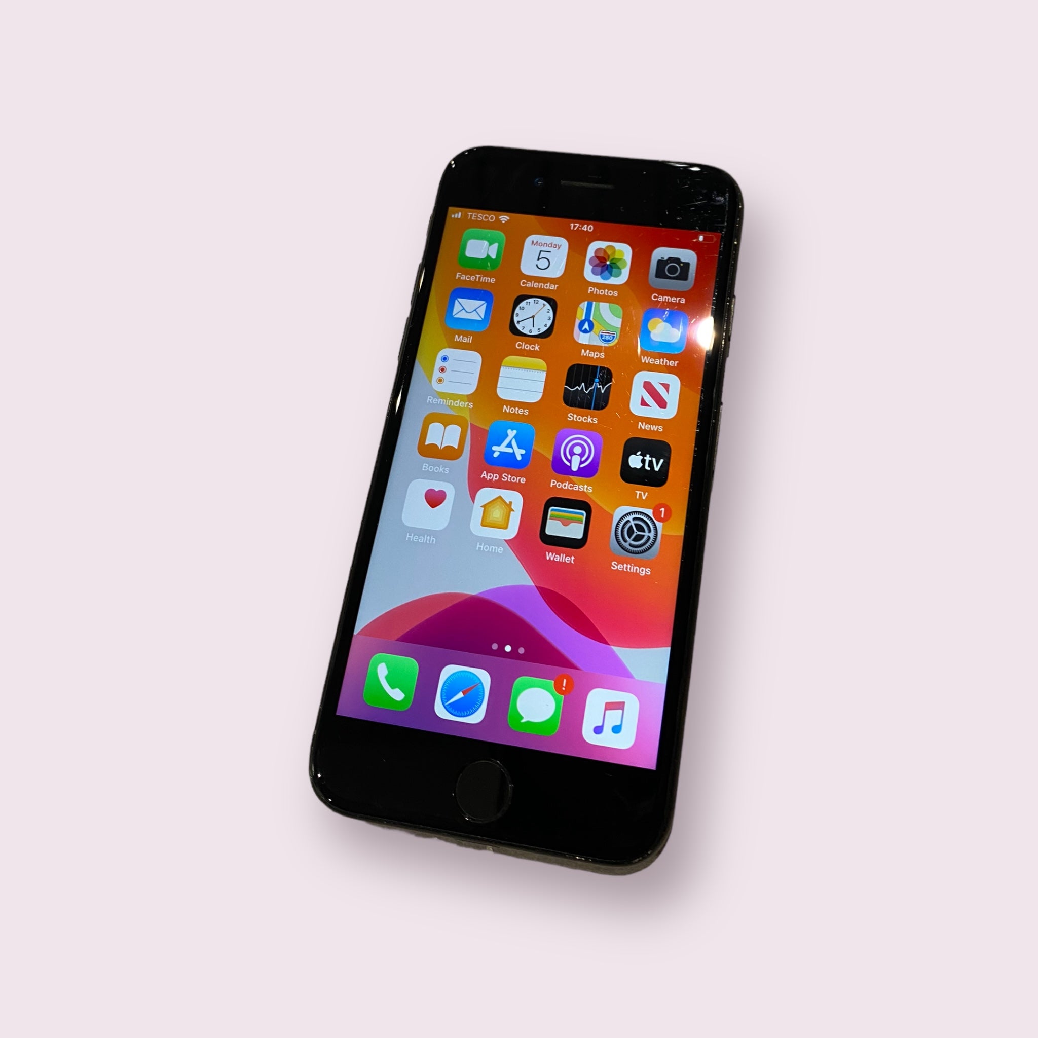 Apple iPhone7(128GB) 黒　最大容量83% キズ割れなし箱あり 0 iPhone 128GB iPhone7[128GB] [ローズゴールド] BATTERY #6527
