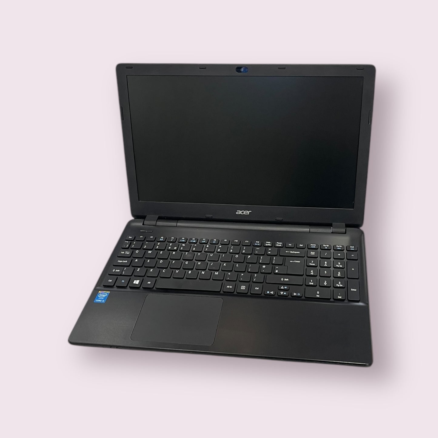 Acer TravelMate P256 15.6" Windows 10 Laptop i3 4th, 500GB SSD, 4GB Ram - Grade B