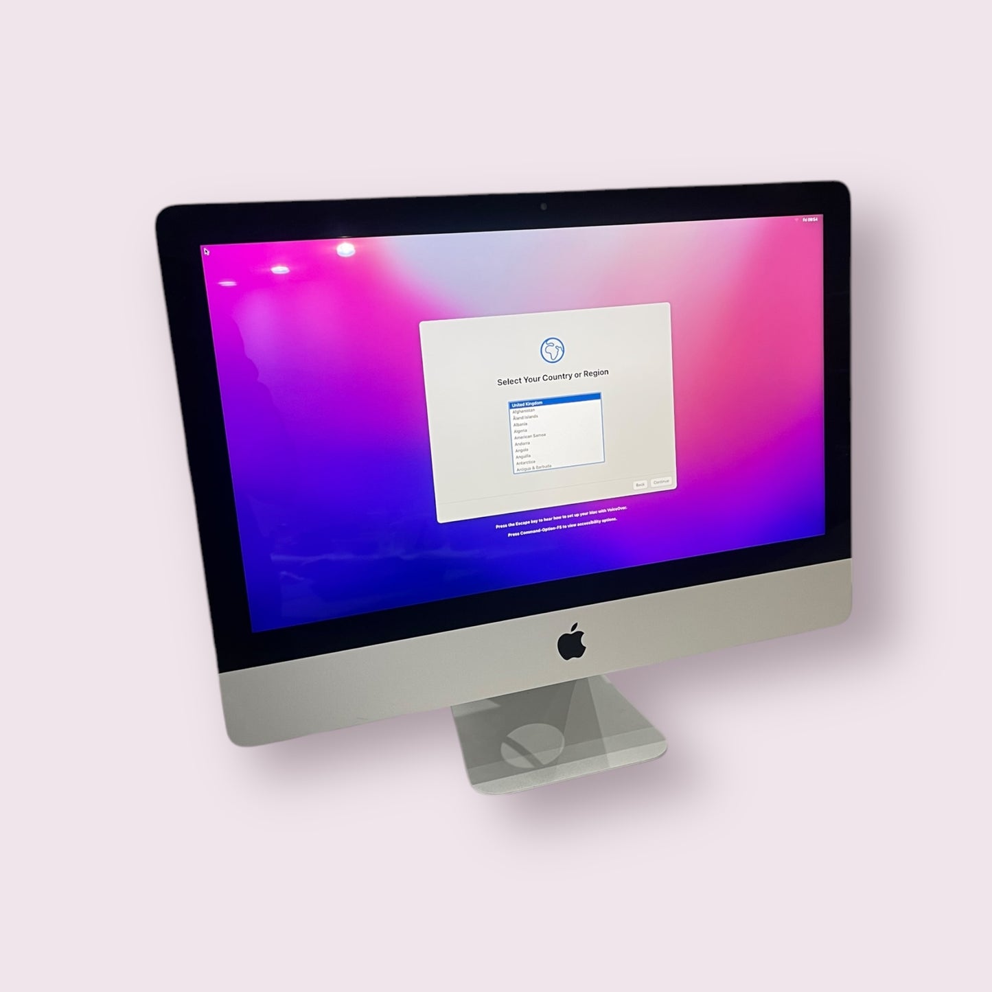 Apple iMac 21.5 2015 i5 @ 1.6GHz 480GB SSD 8GB RAM Mac OS Monterey