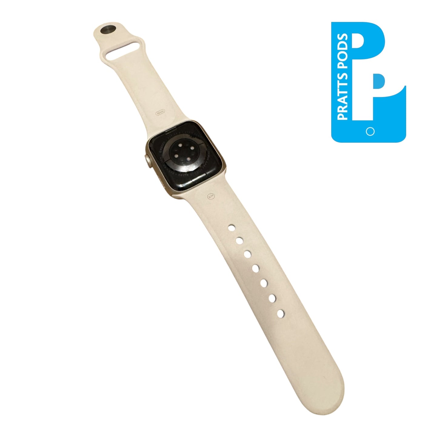 Apple iWatch Series 9 41mm Starlight Aluminium Case with Sports Band - GPS - Grade A