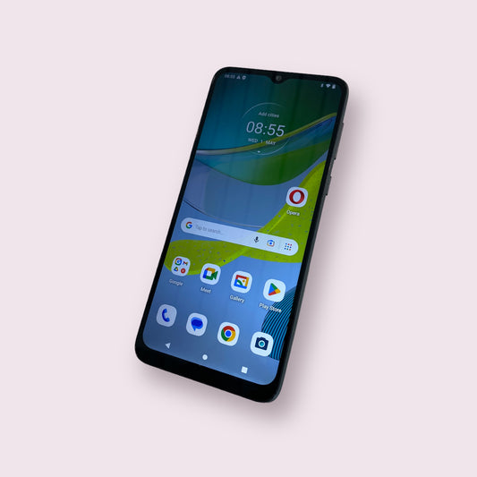 Motorola Moto E13 64GB Black Blue Android Smartphone - Unlocked - Grade B