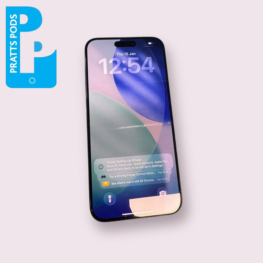 Apple iPhone 15 Pro Max 256GB Black Titanium - Unlocked - Grade C