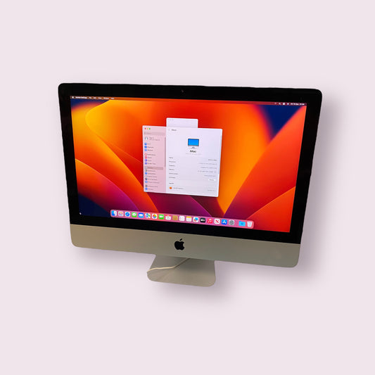 Apple iMac 21.5" Retina 4K 2019 A2116 Intel i3, 500GB SSD 8GB RAM Mac OS Sonoma - Grade B