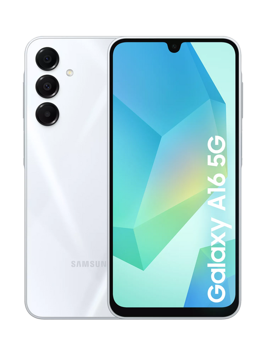 Samsung Galaxy A16 5G A166E/DS 128GB Dual Sim White Light Gray smartphone - Unlocked - BRAND NEW