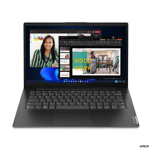 Lenovo V14 G4 82YT012XUK Laptop, 14 Inch Full HD 1080p Screen, AMD Ryzen 5 7520U, 8GB RAM, 256GB SSD, AMD Radeon Graphics, Windows 11 Pro