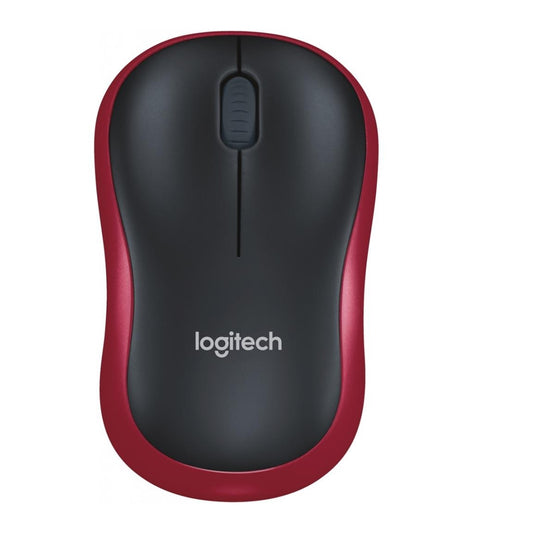 Logitech M185 Wireless Mouse, 2.4GHz with USB Mini Receiver, 12-Month Battery Life, 1000 DPI Optical Tracking, Ambidextrous, Compatible with PC, Mac, Laptop