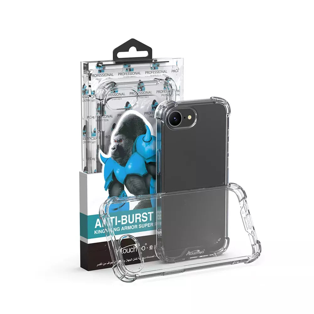 King Kong - Anti Burst for iPhone 16e - Clear