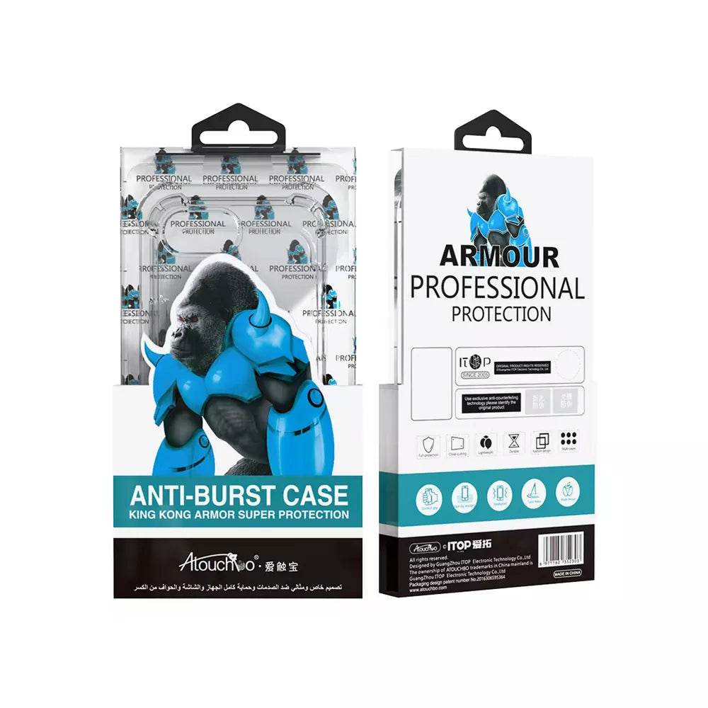 King Kong - Anti Burst for iPhone 16e - Clear
