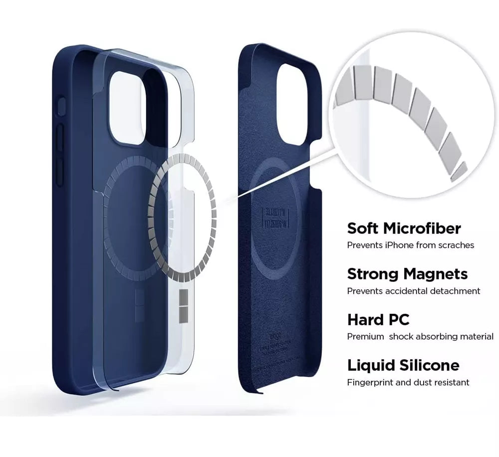 Silicone Case for iPhone 14 Pro - Various Colours