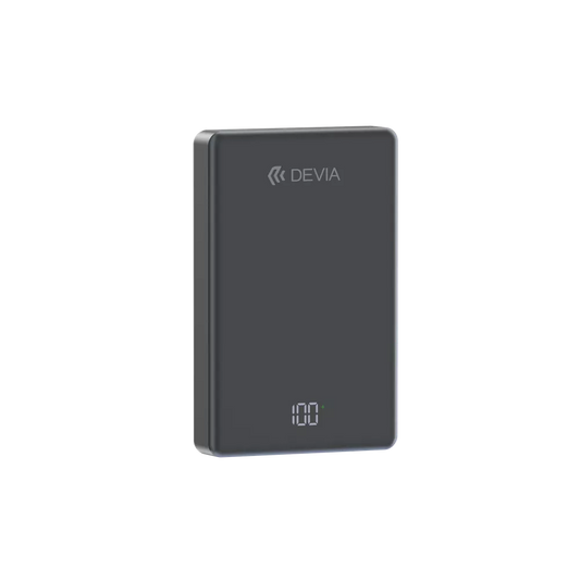 Devia - 10,000mAh 20W PD MagSafe Metal Mini Digital Powerbank - Space Grey