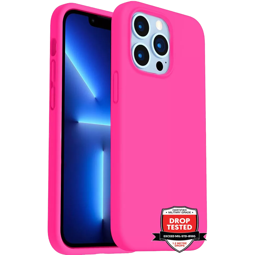 Silicone Case for iPhone 14 Plus - Various Colours