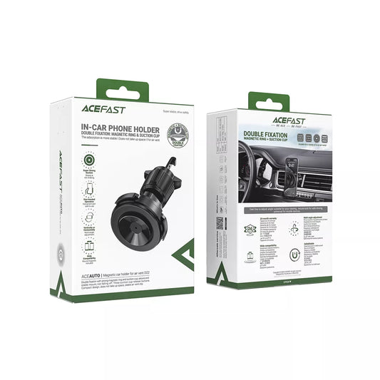 Acefast - Universal MagSafe Magnetic Car Air Vent Holder - Black
