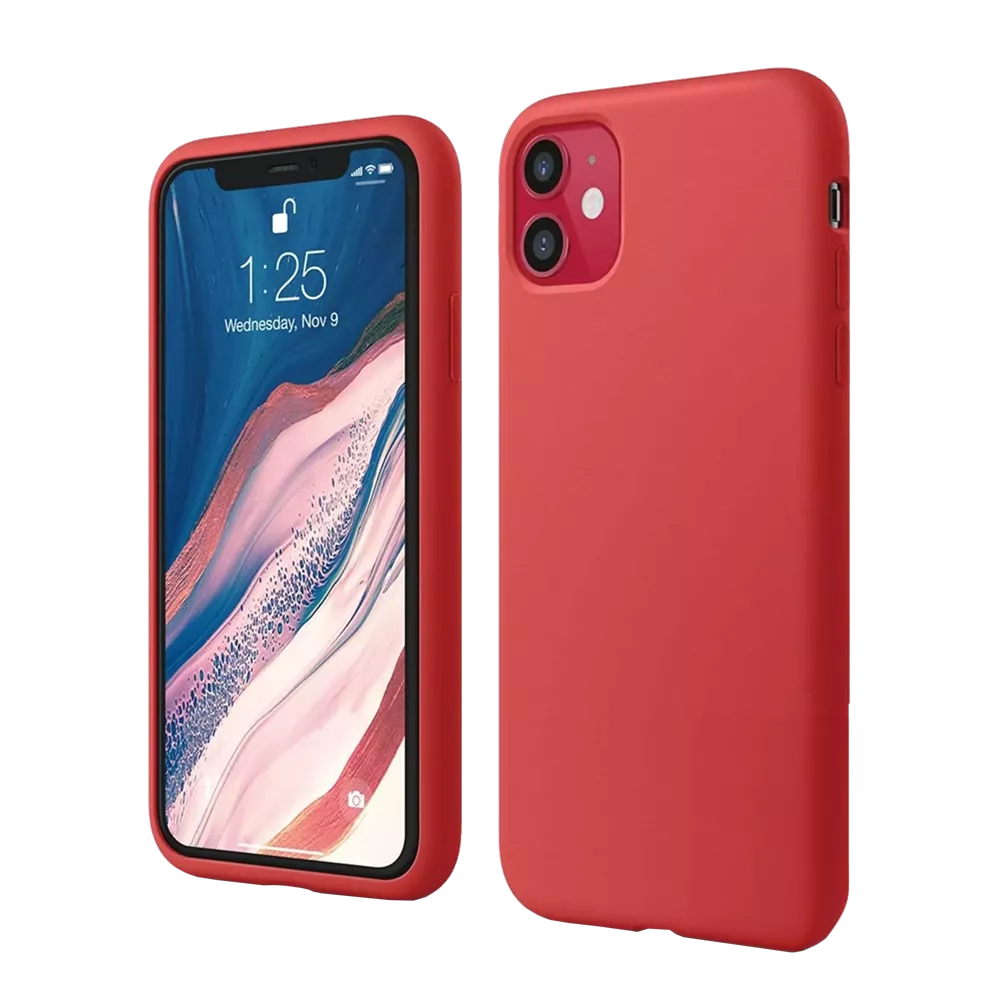 Silicone Case for iPhone 11 - Various Colours