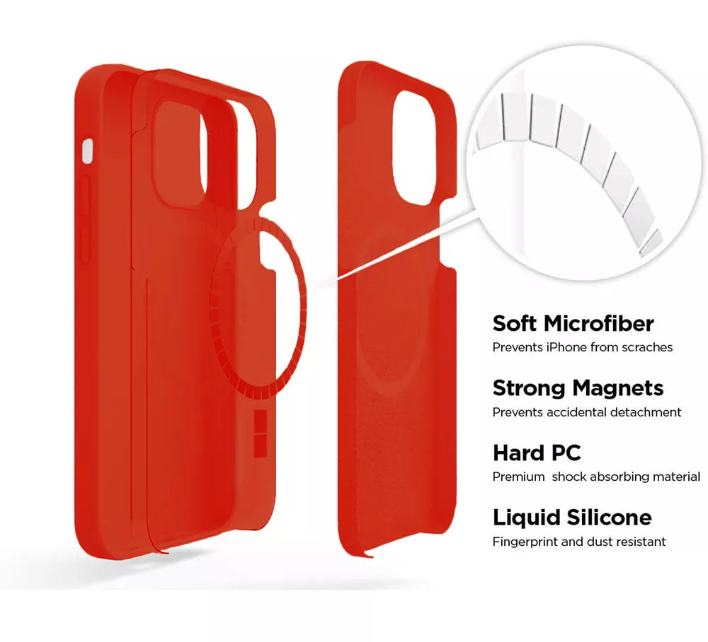 Silicone Case for iPhone 14 Pro - Various Colours