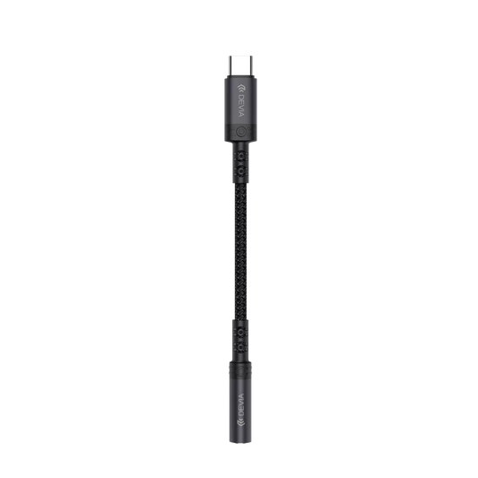 Devia - USB-C to 3.5mm Headphone Adapter - Black