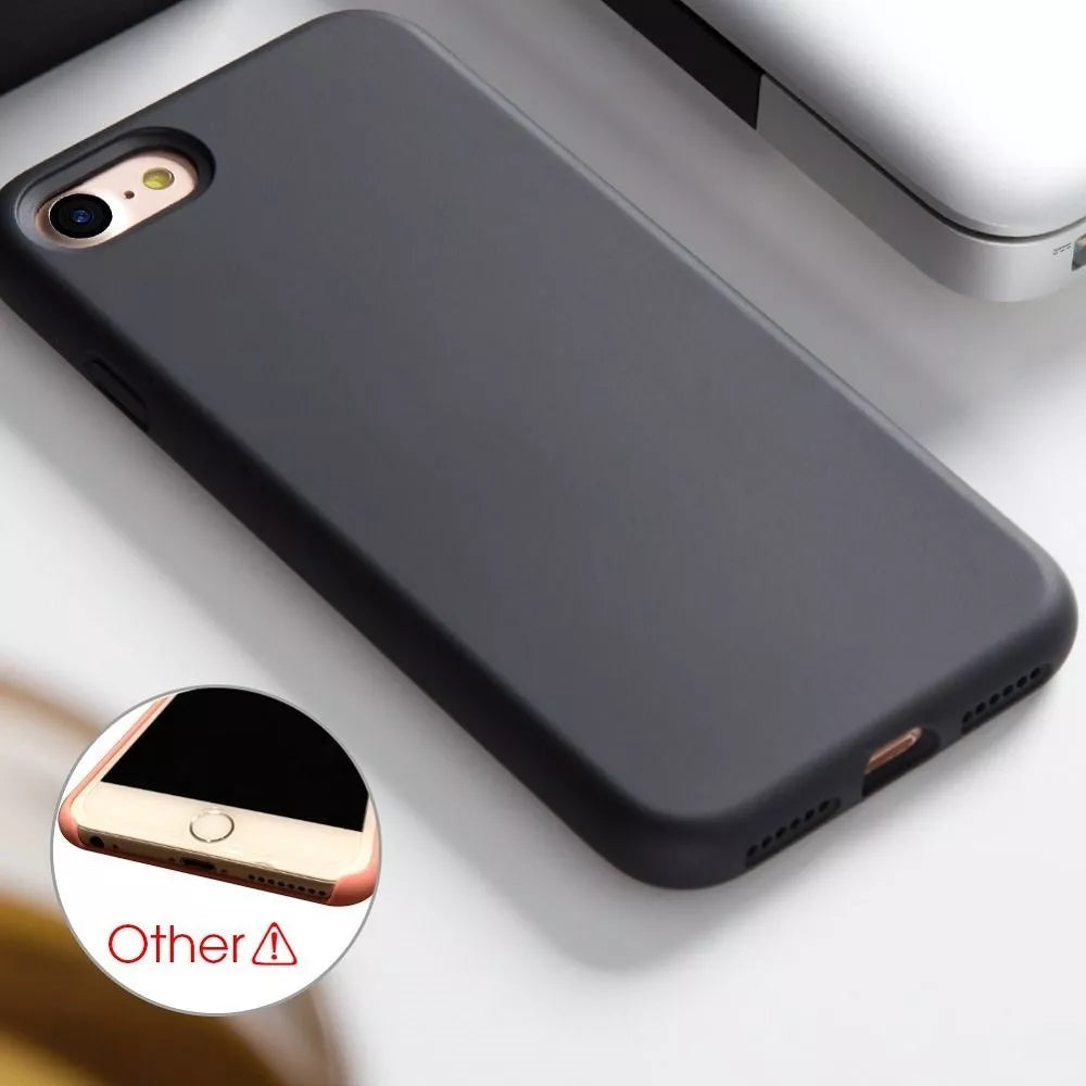 Silicone Case for iPhone SE/8/7 - Various Colours